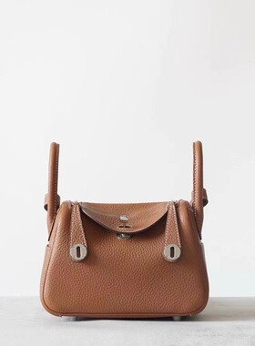 【NOCASE】19cm迷你Lindy包-手提斜挎包女士轻奢荔枝纹TC皮医生包