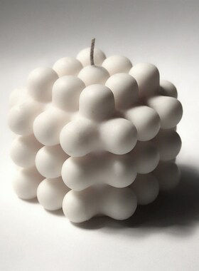 Andrej Urelm 纽约INS网红当代艺术建筑雕塑造型3D蜡烛软装摆件