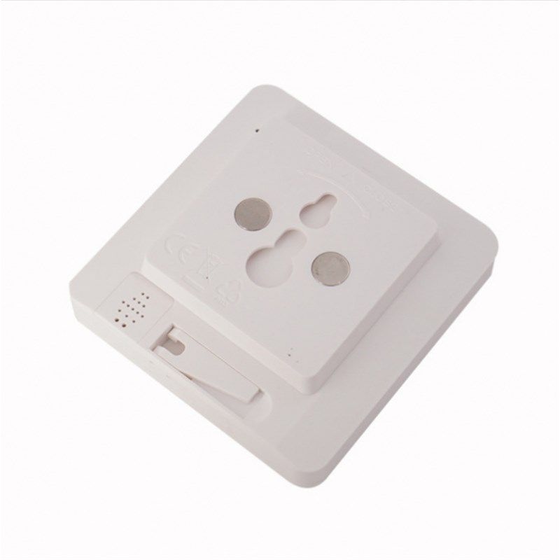 多功能电子温湿度计 大屏幕数显室内F温湿度表带计时器 带磁铁吸