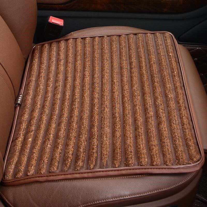 夏季汽车坐垫单片决明子养生凉垫B四季通用屁垫三件套无靠背车椅