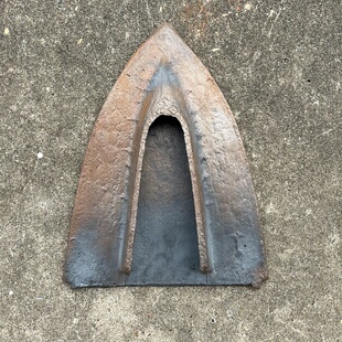 犁头老式70年代犁m头尖通用型铸铁生铁民俗品老物件下地基老式犁
