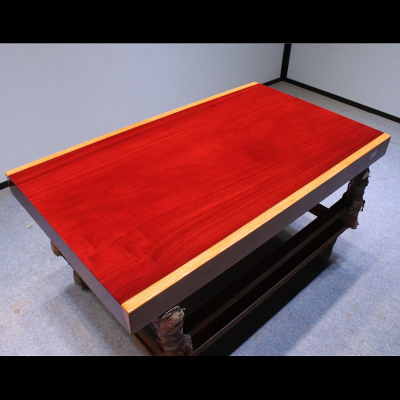 红花梨实木大板整板茶桌原木餐桌办公桌书桌书房泡茶桌145X-84-10