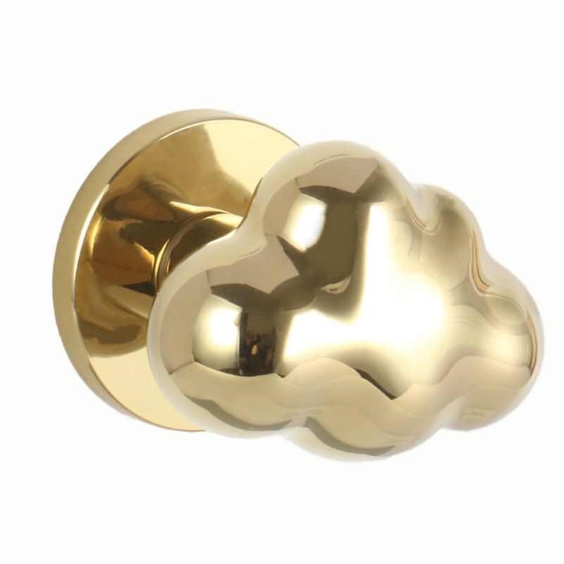 穆勒隐形门锁亮金色单面锁t亮银色隐蔽背景墙把手云朵心形暗门拉