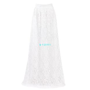 Skirt White Spring Beach Summer Lace 速发2019 Long Cotton