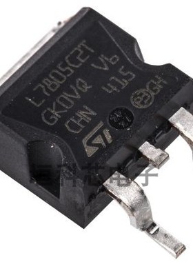 全新现货 L7805CD2T 7805C 贴片TO-263 5V线性稳压器芯片（5只）