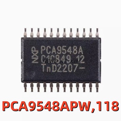 原装正品PCA9548APW,118 TSSOP-24 带复位的8通道I2C总线开关芯片