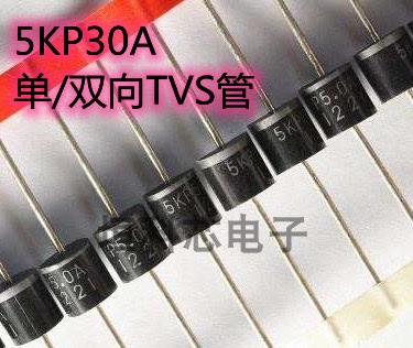 5KP30A/33A/36A/40A/43A/45A/48A/51CA 5000W 直插单/双向TVS管