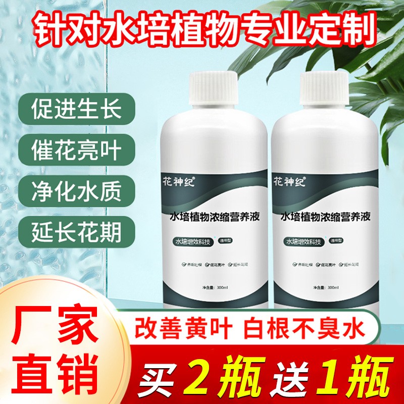 水培植物专用营养液通用型激活观音竹富贵竹等植物生长