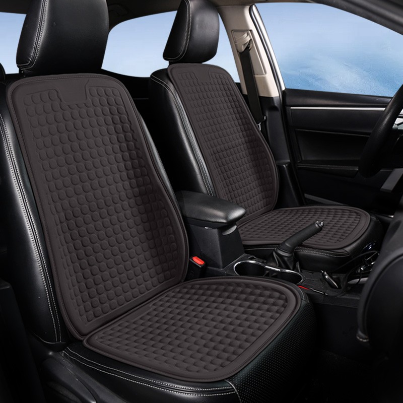 汽车坐垫夏季蜂窝凝胶凉垫冰丝透气座椅垫久坐舒适耐磨速干座垫套