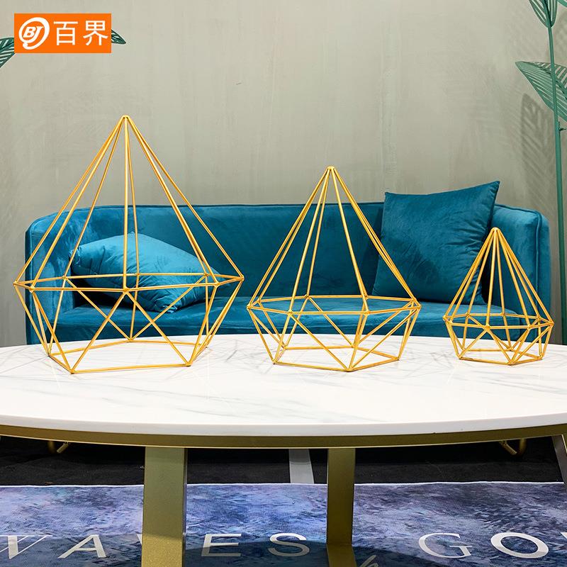 百界婚庆道具钻石路引花器摆件婚礼T台装饰迎宾区签到台布置户外
