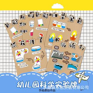饰科学实验立体环创主题吊饰教室区角布置区域 幼儿园墙面挂饰装