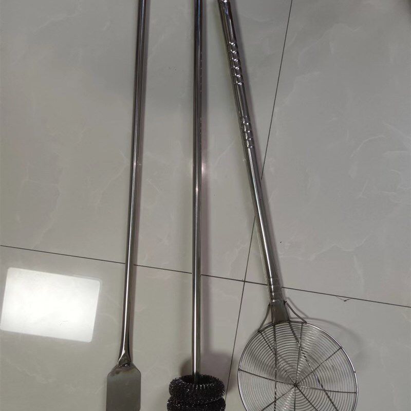 烤饼炉配件工具不锈钢铲子炉内清洁刷子小烤饼漏勺烧饼炉摆摊商用