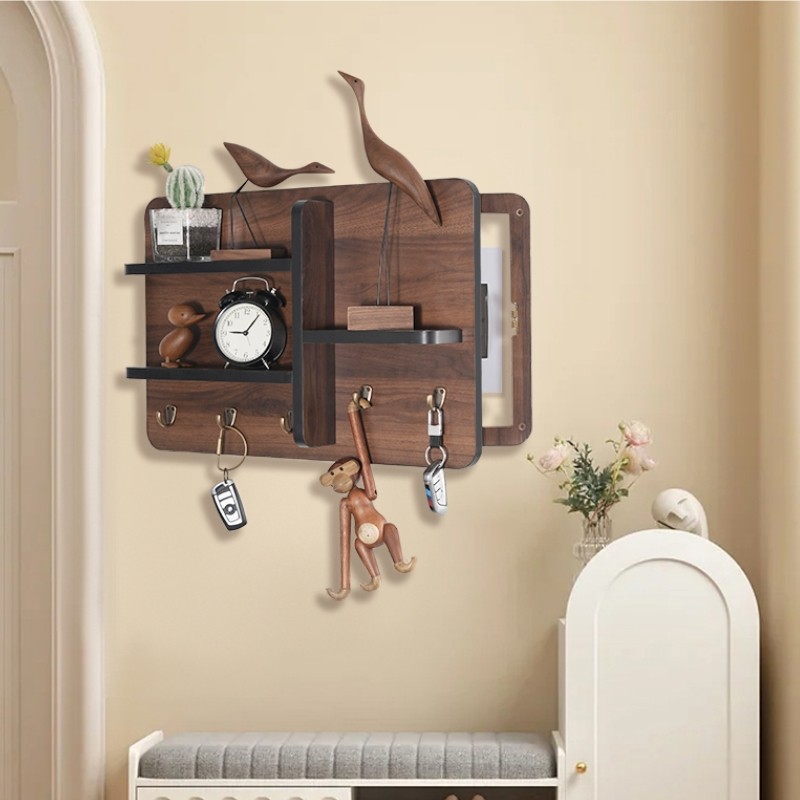 木工小舅 多功能电表箱遮丑装饰画 入户新中式电闸空开箱装饰遮挡