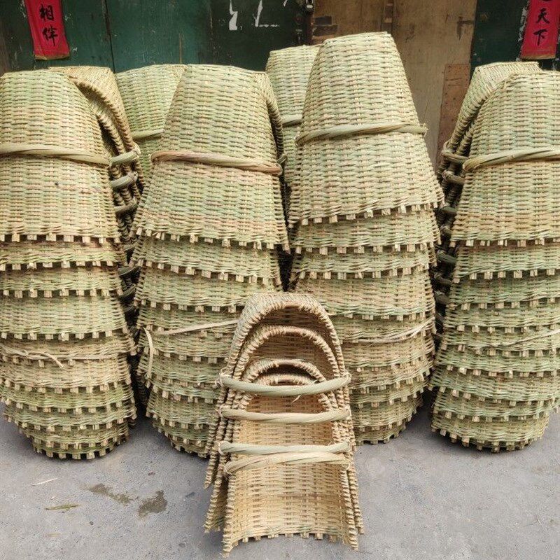 箢篼箢箕粪箕坑篼撮箕畚箕戳箕簸箕挑挑担子筐竹篓手工艺