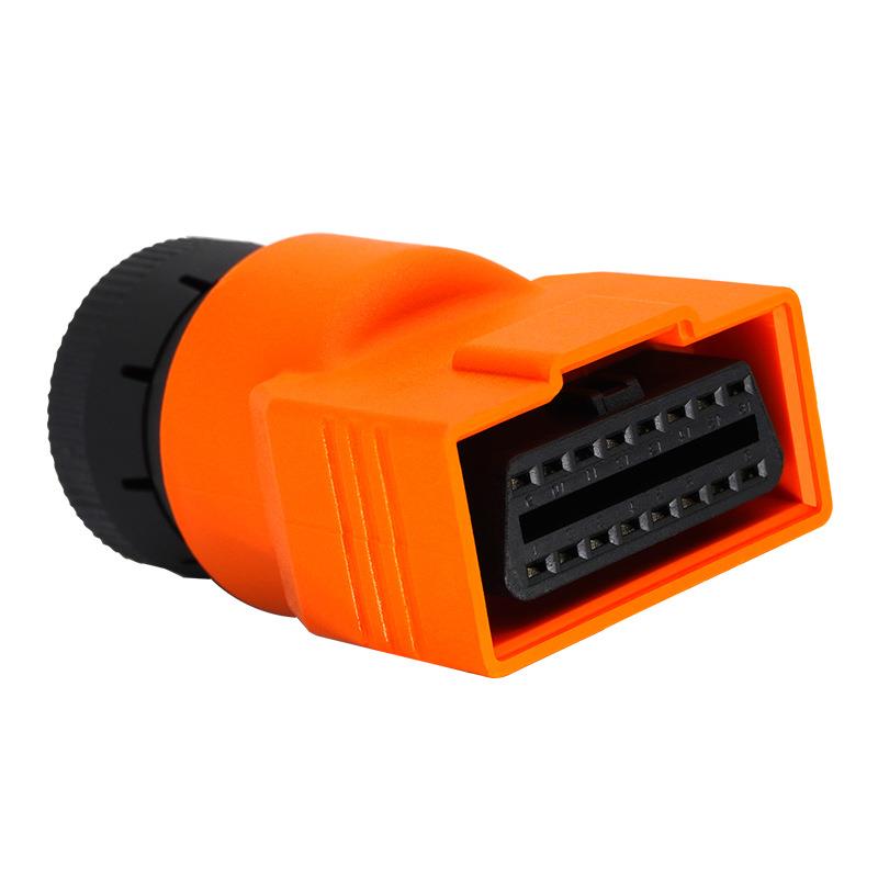 汽车OBDll连接器6Pin端子线汽车OBD2诊断仪转接头