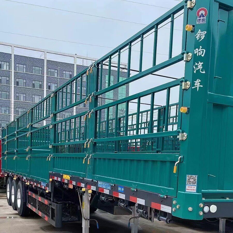 13米轻型仓栏半挂车高低板苍栏半挂车仓栏运输半挂车