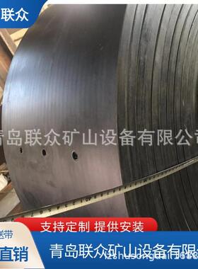 ST1000斗式输送机钢丝绳提升带耐酸碱耐寒加密钢丝绳输送带