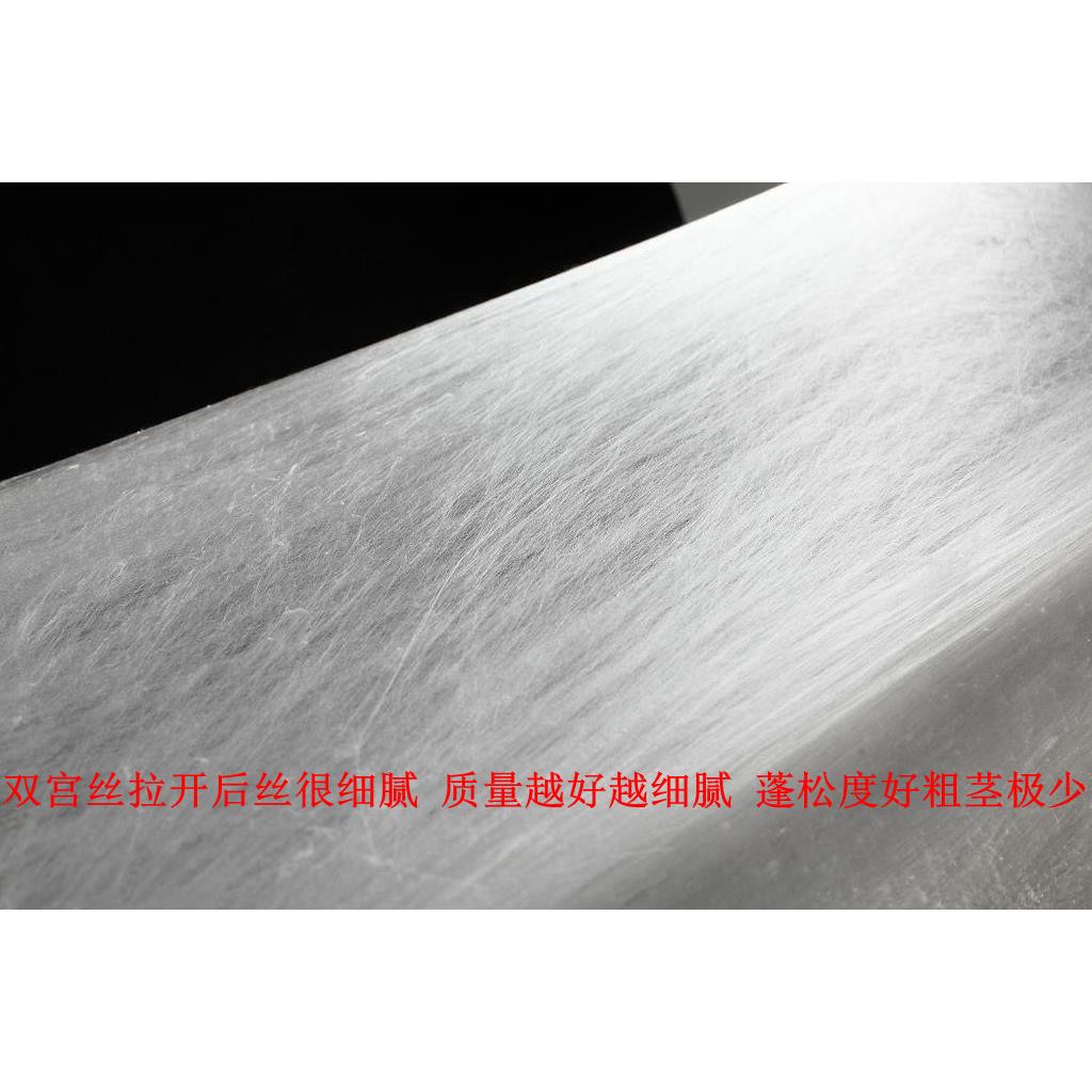 61K3定做桐乡蚕丝被春秋被子母被柞蚕丝裸胎机制双宫桑蚕丝原料