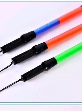 交通指挥棒红色和蓝色两种颜色的灯管反光-ZHB-01-LT--T4