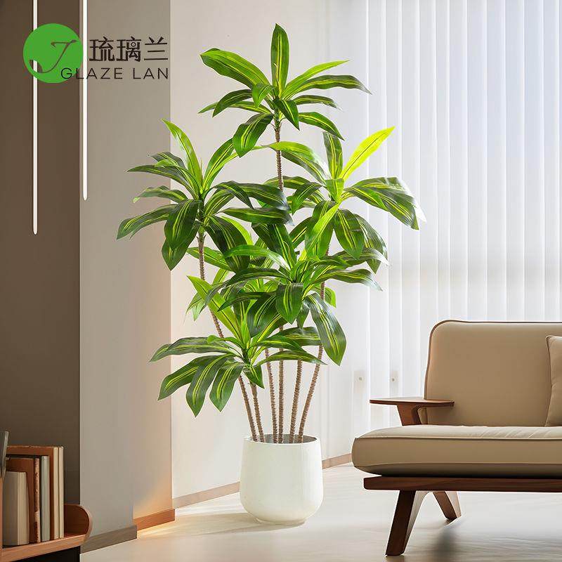 大型仿真绿植巴西铁盆栽室内客厅电视柜办公室落地摆件装饰,金属材料及制品,金属加工件/五金加工件,淘宝优惠券,粉丝福利购,淘宝优惠卷