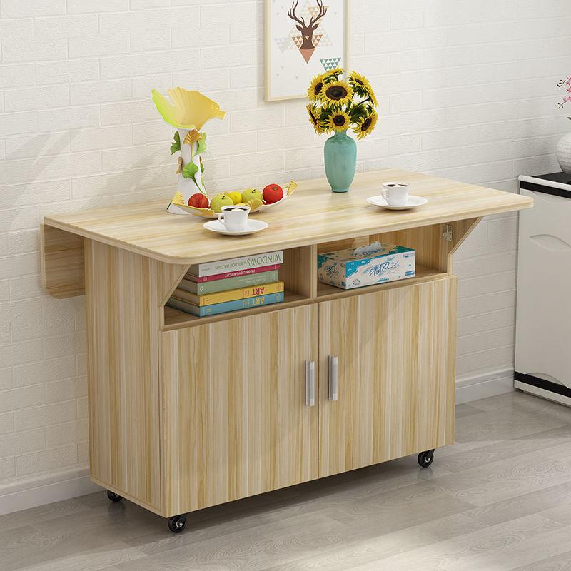 简易折叠桌折叠餐桌家用小户型可移动餐桌长方形折叠桌子吃饭桌