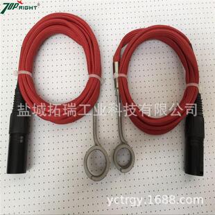 带红色卡夫拉烟膏烟钉钛钉加热器石英烟钉电加热圈