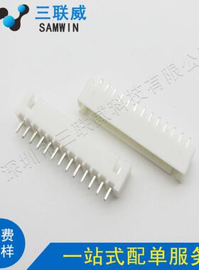 XH2.54-13A2.54mm间距13P直针针座2.54-13pTJC3座环保现货