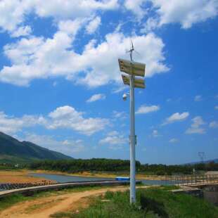 太阳能水利水文森林防火水质监测风光互补监控供电系统12V24V供电