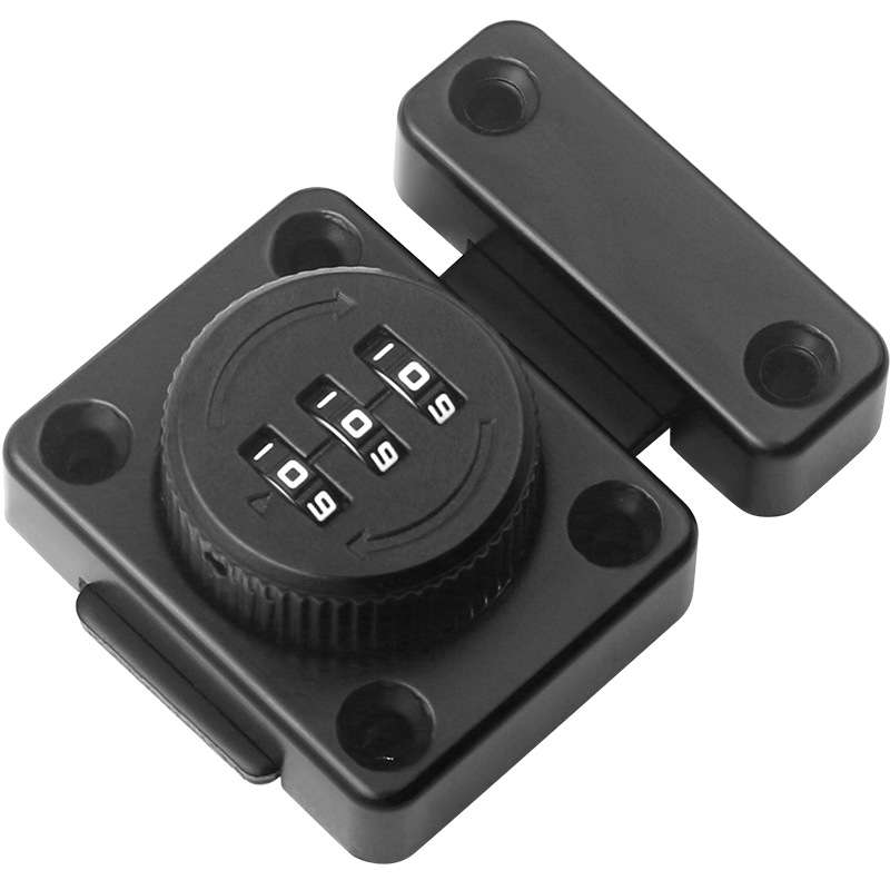 xyt密码插销门栓室内免打孔门锁卫生间门扣推拉卡扣老式明装房门