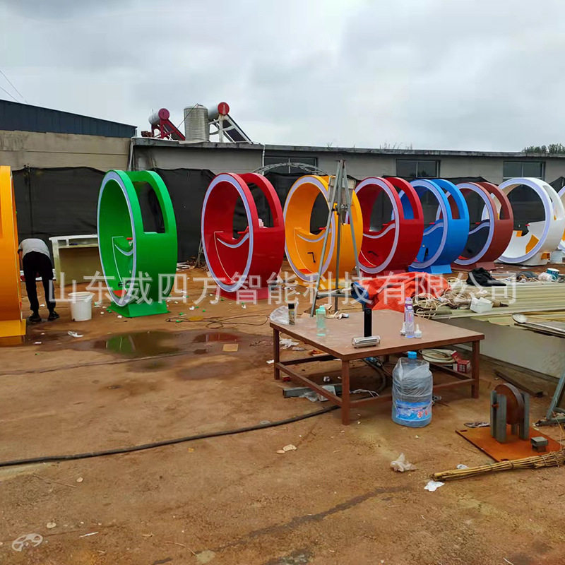 骑行发光道具脚踩发电喷泉单车户外公园景区脚踏喷水车亲子互动游