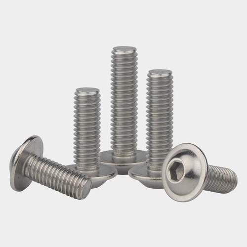 M5不锈钢304内六角带垫圆杯螺钉元头带介机丝国标3780.2罗丁