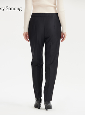 萨侬Classy Sanong/滕氏企业女装秋季新款休闲舒适通勤百搭长裤