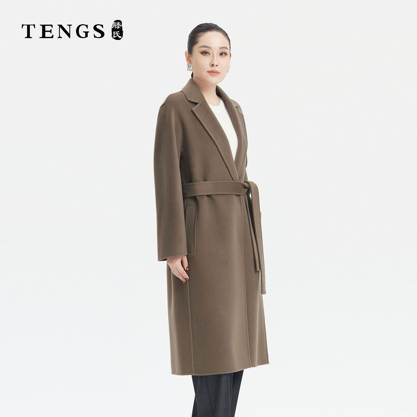 舒适百搭职场通勤冬季保暖长大衣