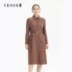 TENGS滕氏女装 优雅气质感职场通勤百搭商务修身 连衣裙