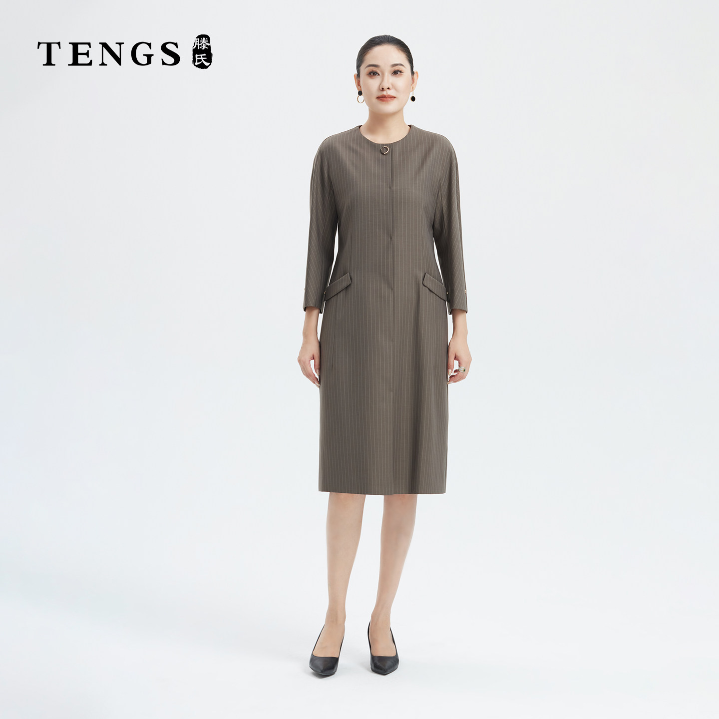 TENGS滕氏舒适优雅连衣裙