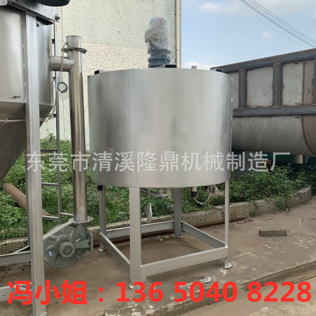 A款式多样不锈钢液体搅拌罐油温加热液体搅拌桶液体加热搅拌机厂