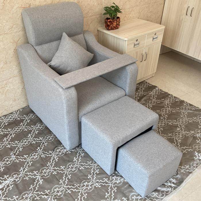 7T美甲店做脚甲椅美睫床修脚椅手动平躺洗脚美足浴按摩足疗泡脚沙