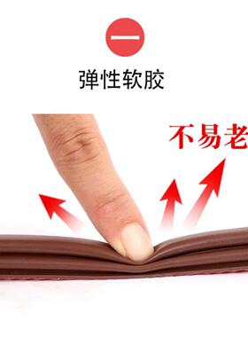ll密封条防风隔音自粘型进户门缝门框窗边防撞胶条
