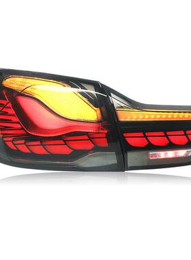 适用于宝马4系F32F36尾灯改装led龙鳞行车倒车刹车灯后尾灯总成