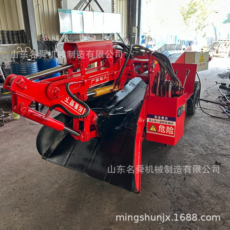 隧道挖掘式液压扒渣机ZWY-80引水洞挖掘扒渣机与配件厂家