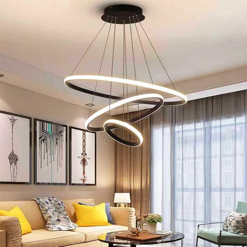 LED吸顶灯卧室餐厅灯简约现代创意个性网红灯具北欧吧台客厅吊灯