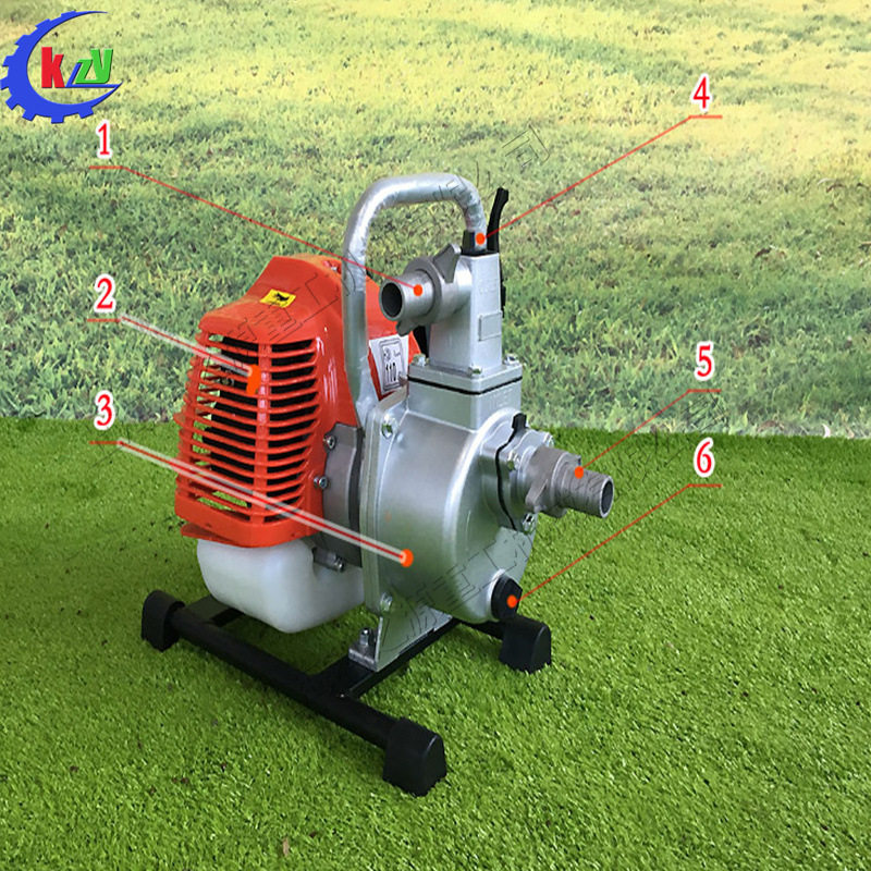 二冲程汽油机自吸水泵小型农用菜地浇水机园花草灌溉设备