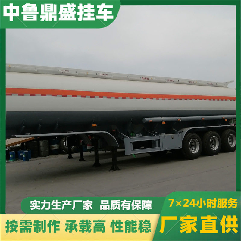 加热保温45方原油半挂车