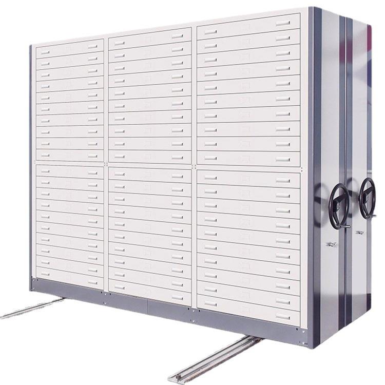 手摇密集架电动密集柜移动档案文件柜轨道式档案柜智能办公资料柜