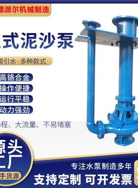液下立式抽沙泵80YZ80-35-15KW型耐磨清淤泥化粪池排污泵抽沙泵