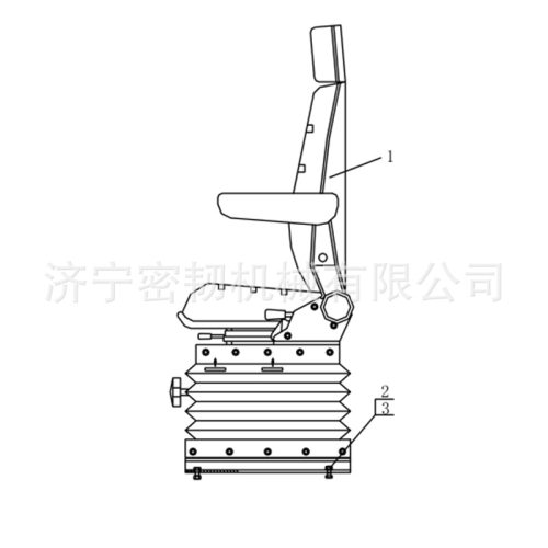压路机配件SR16座椅263-53-01000压路机驾驶室座椅