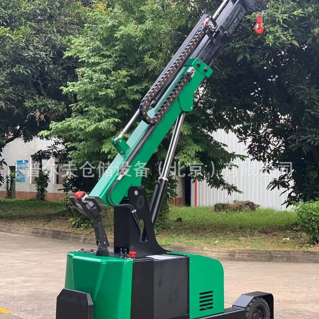 生产移动式单臂小吊机全电动液压平衡重吊车车间注塑模具吊装可旋
