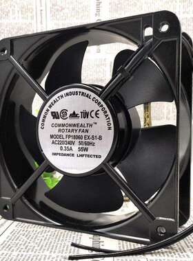 1806018CM/厘米220V65W轴流风机散热风扇FP-18060EX-S1-B