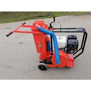 倒拉行走式降尘开槽机小型沥青路面切槽机沥青路面龟裂修补机