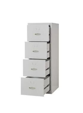 挂劳柜档案柜四斗卡箱铁皮柜FC挂捞柜办公柜三斗A4快劳抽屉文件柜